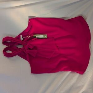 Trina Turk Hot Pink Verge Halter Top